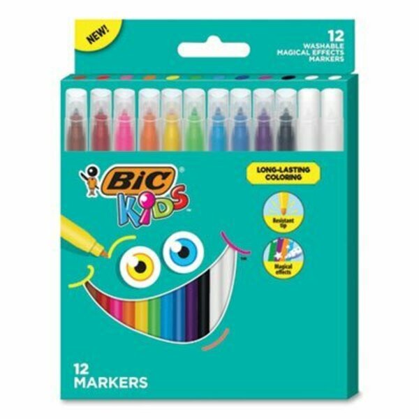 MARKER, BIC KIDS MRKR, Bic, Mfr#: BKCME12AST